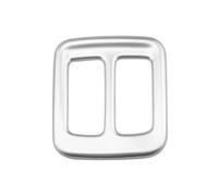Embellecedor Cubierta Rejilla Ventilación Trasera Aire Acondicionado Para Jeep Para Compass 2017 2018 2019 Adhesivo Para Salida(Plata)