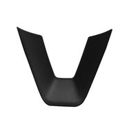 Embellecedor Cubierta Volante Coche Adhesivo Componente ABS Accesorios Interiores Para Tesla Para Modelo Para 3/Y 2024-2025 Accesorios Interior Automóvil(A-Dumb Black)