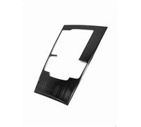 Embellecedor De Acero Inoxidable Para El Panel La Palanca Cambios Del Interior Coche, Compatible Con Para Mazda 3 2019-2023(Black)