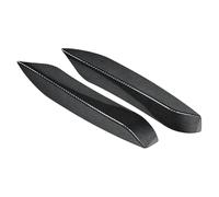 Embellecedor de alerón divisor para lateral de parachoques delantero de coche apto para M3 F80 F81F82 F83 2014-2020 Molduras laterales del coche(Carbon Fiber Black)