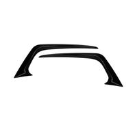 Embellecedor De Alerón Divisor para Parachoques Delantero Lateral De para Ford para Fiesta ST MK6 para B-MAX 2012 2013 2014 2015 2016 2017(Glossy Black)