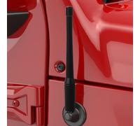 Embellecedor de antena corto para Jeep Wrangler JK JL JLU JT Rubicon Sahara Sport 2007-2023, accesorios de repuesto de base de antena de 5.9 pulgadas, 1 paquete