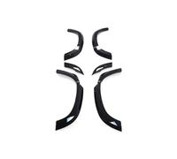 Embellecedor de Arco de ceja para Rueda de Coche, Tira de Guardabarros Lateral para Land Rover Defender 110-2024, Guardabarros Delantero y Trasero (Negro Brillante 110)