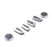 Embellecedor De Botón De Ajuste De Asiento De Silla Plástico ABS Para A4 B9 A6 C7