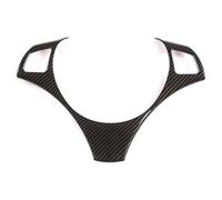 Embellecedor De Botones Para Volante Coche Para Serie 3 E90 E92 E93 2005-12, 1 E82 E87 2004-2011 X1 E84 Decoracion Coche Interior(Fibra de carbon)