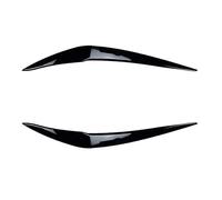 Embellecedor de Cejas para Faros Delanteros de BMW Serie 1 F20 F21 116d 118i 120i 125i M140i Facelift 2015-2019 (Normal/A/Negro)