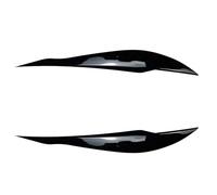 Embellecedor de Cejas para Faros Delanteros de BMW Serie 3 F30 F31 318i 320i 2012-2015 2016 2017 2018, ABS, de Carbono, para Faros Delanteros de Coche.