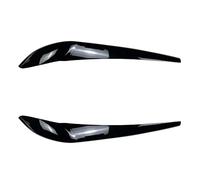 Embellecedor de Cejas para Faros Delanteros de BMW X3 F25 X4 F26 (2014-2018) (Normal/A/Negro)