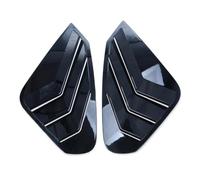 Embellecedor de cubierta de alerón for rejilla de ventana trasera compatible con Toyota RAV4 RAV 4 2019 2020 2021 2022 2023 2024, accesorios exteriores for automóviles(ABS Black)