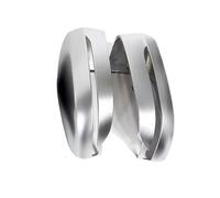 Embellecedor De Cubierta De Espejo Retrovisor De Puerta Lateral De Coche Para Serie 5 6 7 G30 G31 G32 G11 G12 2017 2018 FIXCOR(Plata)