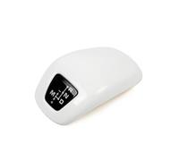 Embellecedor De Cubierta De Pomo Cambio Marchas Empuñadura Freno Mano ABS Para Panamera 971 Chasis G2 2017 2018 2019 2020 Interior Accesorios(BLANCO)