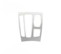Embellecedor De Cubierta Decorativa Marco Cambio Marchas Consola Central Coche Acero Inoxidable Para X5 F15 2014-2018 / X6 F16 2015-2019 LHD pegatinas(Plata)
