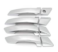 Embellecedor De Cubierta Manija Puerta Coche Cromado Fibra Carbono Para CHANGAN CX70 CS55 CS75 CS95 Decoración exterior(4)