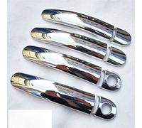 Embellecedor De Cubierta Manija Puerta Coche Cromado Plástico Para Skoda Para Octavia 2 Ii Mk2 A5 Tour RS Decoración exterior(4)
