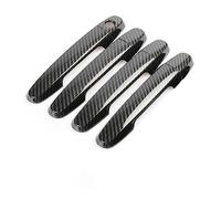 Embellecedor De Cubierta Manija Puerta Coche Fibra Carbono Para Toyota Para Fielder 2008 2009 2010 2011 2012 2013 Decoración exterior(1)