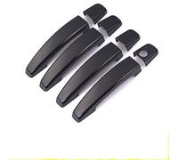 Embellecedor De Cubierta Manija Puerta Coche Negro Brillante Cromado Para Chevrolet Para Holden Para Malibu 2012 2013 2014 2015 Decoración exterior(1)