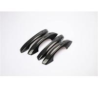 Embellecedor De Cubierta Manija Puerta Lateral Coche Cromado Fibra Carbono Para Seat Para Ibiza 2018 2019 2020 2021 Decoración exterior(1)
