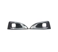 Embellecedor De Faro Antiniebla Para Peugeot 3008 P84 2016-2019 Rejillas Luz Antiniebla Para Lateral Parachoques Delantero Coche Accesorios Para Parrilla(1 Left and 1 Right)