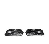 Embellecedor De Faro Antiniebla Para Q5 S-Line SQ5 2013-2017 Parachoques Delantero Luz Antiniebla Parrilla Rejilla Ajuste Negro