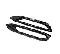 Embellecedor de Faros Delanteros de Coche ABS luz antiniebla Trasera Marco para Nissan Qashqai J11 2019-2023 (Color: Gris RHD)