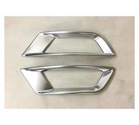 Embellecedor de Faros Delanteros de Coche para Jaguar F-Pace 2016 2017 2018 2019 y 2020. Embellecedor de luz antiniebla Trasera ABS. Marco de Faros Delanteros.