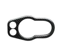 Embellecedor De Fibra De Carbono ABS Para Interruptor Faro Delantero Coche Para MINI Para Cooper F55 F56 F57 2015-2020 Equipamiento interior