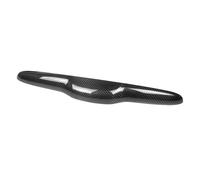 Embellecedor de la cubierta de la manija de la tapa del maletero del coche de fibra de carbono trasera para