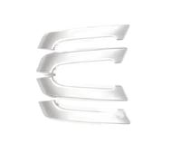 Embellecedor De La Cubierta De La Manija Interior De La Puerta Del Automóvil Para Toyota Para Land Cruiser Para Prado FJ150 2010-2018 IENQBVL(Plata)