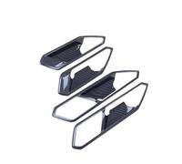 Embellecedor De La Cubierta De La Manija Interior De La Puerta Y Accesorios Interiores Para VW Para Tiguan MK2 2017 2018 2019 2020 2021 2022 2023 DYDGUTUFB(Carbon Fiber look)