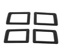 Embellecedor de la Cubierta de ventilación de la Salida de Aire Acondicionado Superior Trasera de la calefacción Interior, para Toyota, Land Cruiser 300 LC300 2022-2023, Accesorios Interiores