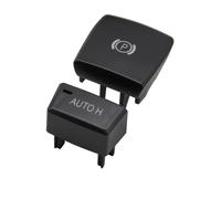 Embellecedor de la Cubierta del botón del Interruptor de estacionamiento eléctrico para BMW Serie X6 E71 E72 2008-2015 61319148508 (Juego/Negro)
