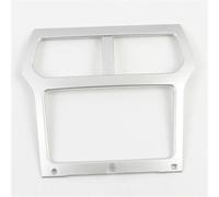 Embellecedor De La Cubierta Del Panel De Navegación GPS Para Ford Para Explorer 2011, 2012, 2013, 2014 Y 2015, Accesorios De Decoración Interior. Acabado Interior(Plata)