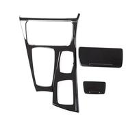 Embellecedor De La Cubierta Del Panel Palanca Cambios Consola Central Para Serie 5 F10 520li 525li 530li 2011-2017 MCQNDS(Fibra de carbon)