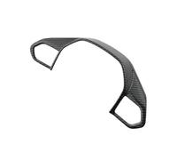 Embellecedor De Lentejuelas Para El Panel Del Volante De Para Peugeot E-208, 508, 208, 3008 GT, 4008, 5008 2016-2020(Fibra de carbon)