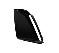 Embellecedor de luz antiniebla for Audi RS7 2014, 2015, 2016, 2017 y 2018, marco de borde de parachoques delantero, color negro brillante.(Only Left)