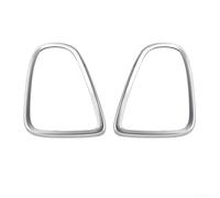 Embellecedor de luz trasera plateada para Mini Cooper R56 R57 R58 R59 2007-14, cubierta de luz trasera ABS con ajuste que no se deforma, actualización de estilo de moldura exterior del coche