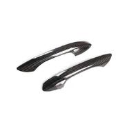 Embellecedor de manija de Puerta Exterior corrediza de Fibra de Carbono Seca para Porsche 911 718 Boxster Cayman 2016 2017 2018 2019 2020