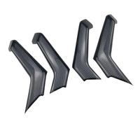 Embellecedor De Manija De Puerta Interior De Fibra De Carbono, Adhesivo, Moldura, Piezas De Automóvil Para Polo Plus 2019-2020. Pegatinas Interiores