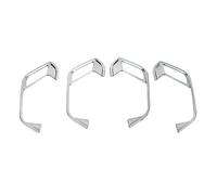 Embellecedor De Manija Puerta Interior Acero Inoxidable Para Q3 F3 2019-2024 MCQNDS(Silvery)