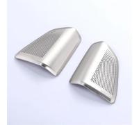 Embellecedor De Marco De Altavoz De Audio para Pilar A De Coche, De Acero Inoxidable Plateado, para X5 F15 2014-2019, Accesorios para Coche Interior Coche Decorativo