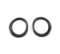 Embellecedor De Marco De Luz Antiniebla De Fibra De Carbono ABS para Toyota para C-HR para CHR 2016 2017 2018 Antiniebla Luz Diurna