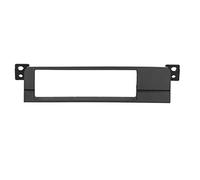 Embellecedor de Marco de Panel de DVD de Radio de Control Central de 1 DIN, Ajuste Negro para 3 Series E46 2003 2005, Marco de navegación, Montaje estéreo, Fascia de plástico ABS