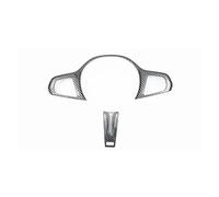 Embellecedor de Marco Decorativo para Volante para BMW 3 5 Series G20 G30 X3 X4 G01 G02 2018-24, Fibra de Carbono Embellecedor del Volante Decoración Interior del Coche