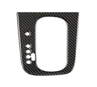 Embellecedor De Marco Para Panel De Cambio De Marchas Interior De Fibra De Carbono Para Golf 6 Gti R MK6 2008-2012, Adhesivo, Accesorios Para Coche Piezas decoración automóviles(Style C(RHD))