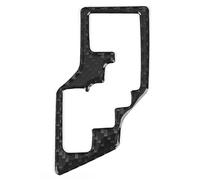 Embellecedor de Panel de Cambio de Marchas de Fibra de Carbono, Marco de decoración de Consola Autoadhesivo Apto para 2014-2018