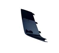 Embellecedor de parachoques delantero for faros antiniebla de Audi RS6 2011-2018, moldura decorativa, color plateado/negro brillante.(Black Left)
