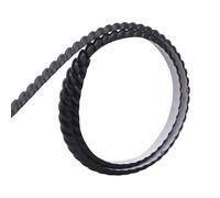 Embellecedor de pared para mejoras sencillas del hogar, para transformaciones espaciales rápidas y elegantes (negro)