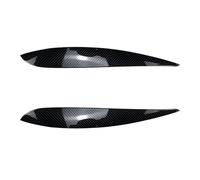 Embellecedor de párpados para Faros Delanteros de Coche, para VW Polo 4 MK4 9N3 GTI R32 TDI 2005 2006 2007 2008 2009, Fibra de Carbono A