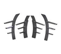Embellecedor de Paso de Rueda de Coche (Estilo de fibra de carbono) | Mejora el Aspecto Deportivo, Protección Eficaz de Los Bordes de la Carrocería, para la Serie 2 G42 M2 G87 a partir de 2022