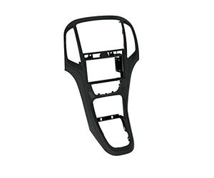 Embellecedor de radio Opel Astra J a partir del año modelo 2010 2-DIN negro